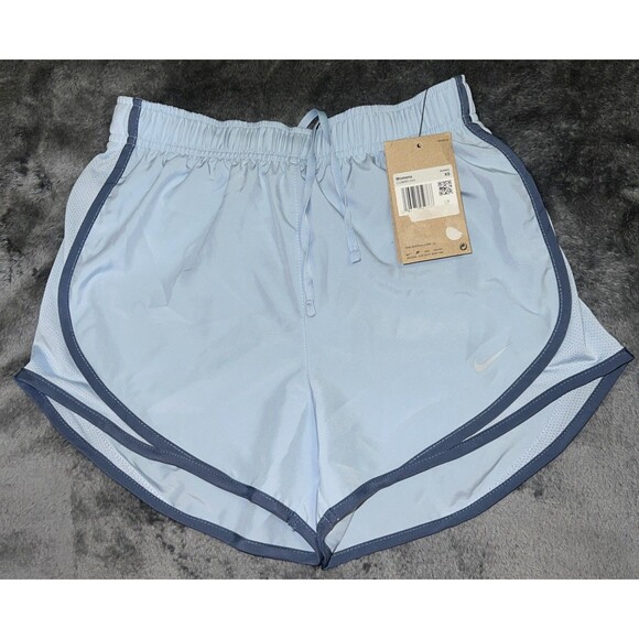 XS Nike Women's Tempo Brief-Lined Running Shorts CU8890-444 Blue Tint - Picture 5 of 10